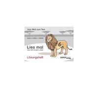 Lies Mal 6 - Das Heft Mit Dem Löwen. Lösungsheft