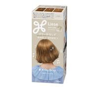 Liese Coloration capillaire en gel coloré - Beige laiteux - Crème japonaise - Formule gel sans blanchiment avec pack de traitement - Kao Japan