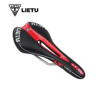 LIETU selle de vélo vtt vélo de route cyclisme Silicone antidérapant selle siège Gel de silice coussin siège en cuir siège avant tapis D Carbon Fiber Black
