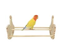 Lieu de poulet pour oiseaux de compagnie Coop - Barre de repos multi-niveaux - Perche d'escalade en bois - Support pour oiseaux du peuple - Plaisir de jeu pour cacadias, perruches, aras ou perruches