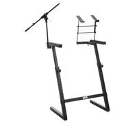 Classic Cantabile KWS-100 Support de Clavier avec Trépied de Micro et Support de Laptop
