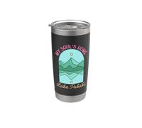 Lieu préféré Lake Pukaki Gobelet isotherme en acier inoxydable double paroi