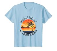 Lieu Secret de l'île de Maboul T-Shirt, Enfant, Bleu Céleste, 8 Ans