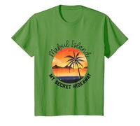 Lieu Secret de l'île de Maboul T-Shirt, Enfant, Herbe, 8 Ans