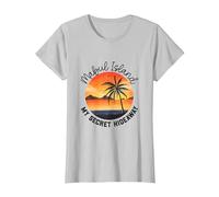 Lieu Secret de l'île de Maboul T-Shirt, Femme, Argent, XS