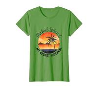 Lieu Secret de l'île de Maboul T-Shirt, Femme, Herbe, M