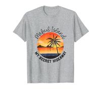 Lieu Secret de l'île de Maboul T-Shirt, Homme, Gris Chiné, XXL