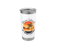 Lieu secret Denis Island Gobelet isotherme en acier inoxydable double paroi