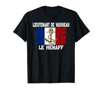 Lieutenant de vaisseau Le Hénaff F789 Aviso Navire De Guerre T-Shirt