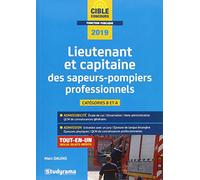 Lieutenant et capitaine des sapeurs-pompiers professionnels: Catégories B et A