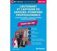 Lieutenant et capitaine de sapeurs-pompiers professionnels - Tout-en-un (Catégories A et B - Concours 2026-2027)