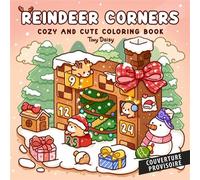 Lieux cosy d'hiver : coloriages tendres et mignons - Tiny Daisy - Panini Comics - broché - Livre-jeu