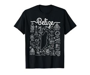 Lieux culturels et Faune du Belize T-Shirt