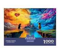 Lieux extrêmes Puzzle 1000 Pièces pour Adultes Et Enfants À Partir De 12 Ans Jeu De Patience Et De Réflexion Divertissement Créatif Cadeau Classiques Décoration De La Maison 70x50cm/1000pcs