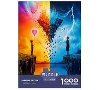 Lieux extrêmes Puzzle 1000 Pièces pour Adultes Et Enfants Dès 14 Ans Jeux De Défi Jouets Éducatifs De Qualité Supérieure - Activité Familiale Parfaite 38x26cm/1000pcs
