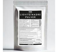 Lievito Madre Pâte à l'acide de blé séchée en poudre avec forte flottabilité, 500 g Foozia