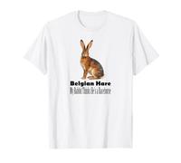 Lièvre Belge, Mon Lapin Pense qu'il est Un Cheval de Course T-Shirt