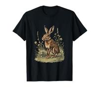 Lièvre de Forêt et Fleurs des Prés T-Shirt