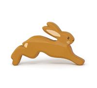 Tender Leaf Toys animal forestier jouet lièvre junior 9x1,5x5,5 cm Gris G