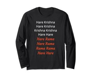 Lièvre Krishna Maha Mantra Rama Chant Hindou Yoga God Art Manche Longue