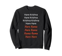 Lièvre Krishna Maha Mantra Rama Chant Hindou Yoga God Art Sweatshirt