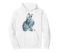 Lièvre Lièvre d'europe Lapin Pâques Animal Nature Sweat à Capuche