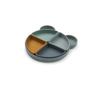 Liewood Assiette enfant Arne + 4 bols Mr bear blue fog multi mix