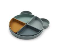 Liewood Assiette enfant Arne + 4 bols Mr bear blue fog multi mix