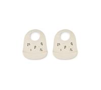 Liewood Bavette 'Tilda' beige clair / sapin / pêche, Taille One Size