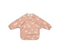 Bavoir à manches Merle - rose TU