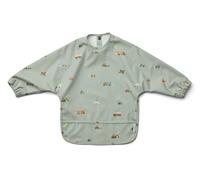 Liewood Bavette bleu clair / marron / vert pastel / blanc cassé, Taille One Size