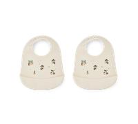Liewood Bavoir en silicone Tilda Lot de 2 Peach-Sea shell mix