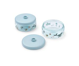 Liewood Bocaux alimentaires pour enfants Dominique 500 ml 2 pièces Sea creature-sandy