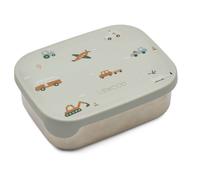 Liewood - Boîte à goûter Arthur - Vehicles / Dove blue mix