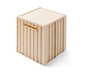Liewood Boîte de rangement avec couvercle Elijah 31x31 cm Sandy