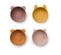 Liewood Bol en silicone Iggy 4 pièces Rose mix