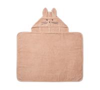 Liewood Cape de bain à capuche Vilias Rabbit 60x80 cm Pale tuscany