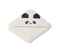 Liewood Cape de bain Albert 70x70 cm Panda creme de la creme