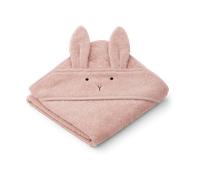 Liewood Cape de bain Albert 70x70 cm Rabbit rose