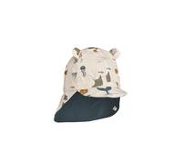Liewood Chapeau 'Gorm' sable / bleu foncé / cognac / gris, Taille 45-48