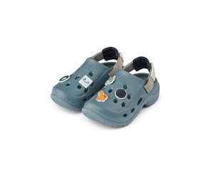 Liewood Chaussures ouvertes 'Milas' bleu marine / gentiane / greige / orange, Taille 34