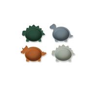 Liewood Écharpes 'Iggy' opal / umbra / gris / sapin, Taille One Size