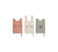 Lot de 3 gants de toilette Sylvester Dove Blue Mix