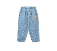 Liewood Jean 'Borris' bleu denim / blanc, Taille 122