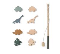 Liewood - Jeu de pêche Sebastian - Dino / hunter green multi mix