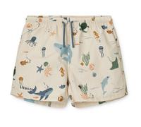 LIEWOOD - Kid's Aiden Printed Board Shorts - Boardshort - 122 - sea creature / sandy