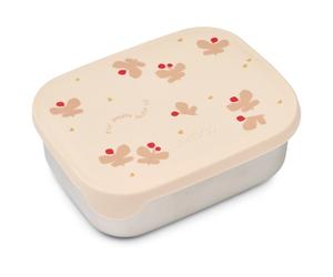 LIEWOOD - Kid's Arthur Printed Lunchbox - Conservation de la nourriture - 5,5 x 13 x 17 cm - butterfly / apple blossom