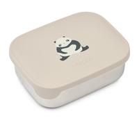 LIEWOOD - Kid's Arthur Printed Lunchbox - Conservation de la nourriture - 5,5 x 13 x 17 cm - panda / sandy/dark grey