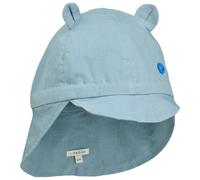 LIEWOOD - Kid's Gorm Linen Sun Hat with Ears - Casquette - 45-48 cm - 6-9 Months - beach blue