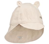 LIEWOOD - Kid's Gorm Linen Sun Hat with Ears - Casquette - 45-48 cm - 6-9 Months - panda / sandy